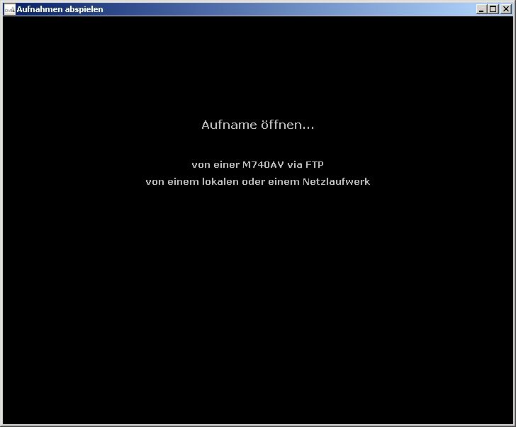 nach dem Start